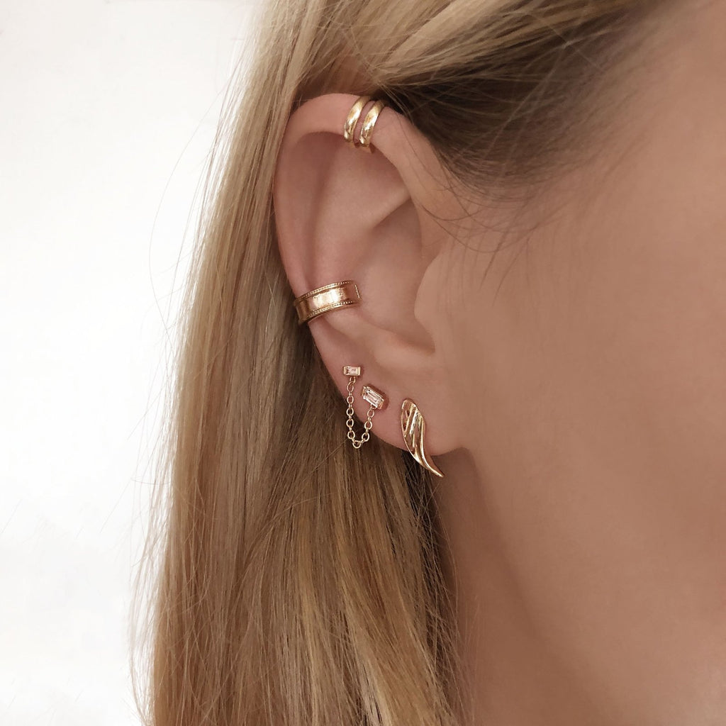 5 Trendy Stud Earrings for Second Piercing! #StyleTips - Melorra